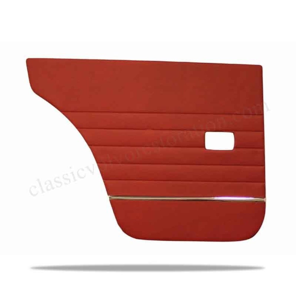 Dörrpaneler bak till Volvo Amazon 4d, Amazon Kombi 1963-64 röd — bild 1 av 2