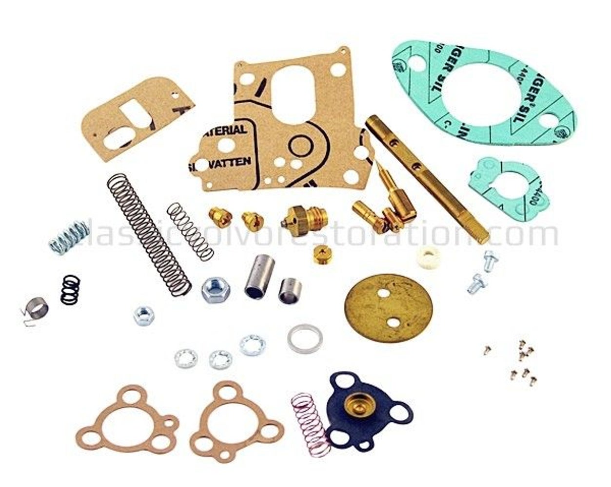 Reparationssats Förgasare Zenith 36 VN till Volvo B18A 1961-66 — bild 2 av 2