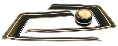 Stripesats till Volvo 140, 164 GT mörk