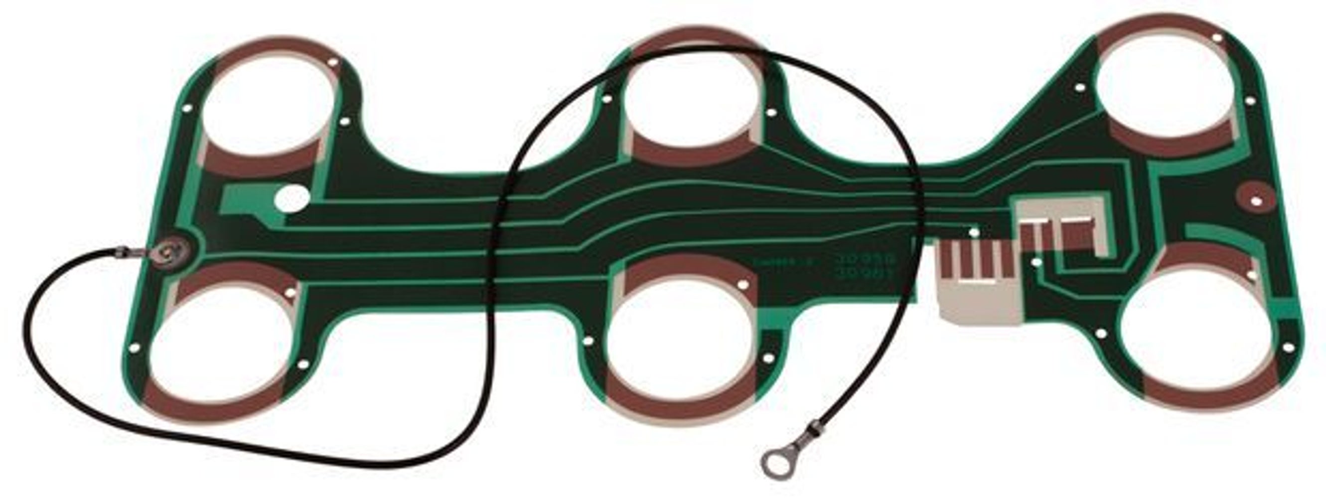 Kretskort bakljus till Volvo 240, 242, 244, 244 1988-93, vänster