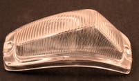 Blinkersglas vit till Volvo Amazon, 1957-61, vänster — bild 1 av 2