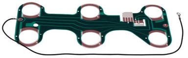 Kretskort bakljus till Volvo 240, 242, 244, 244 1988-93, höger