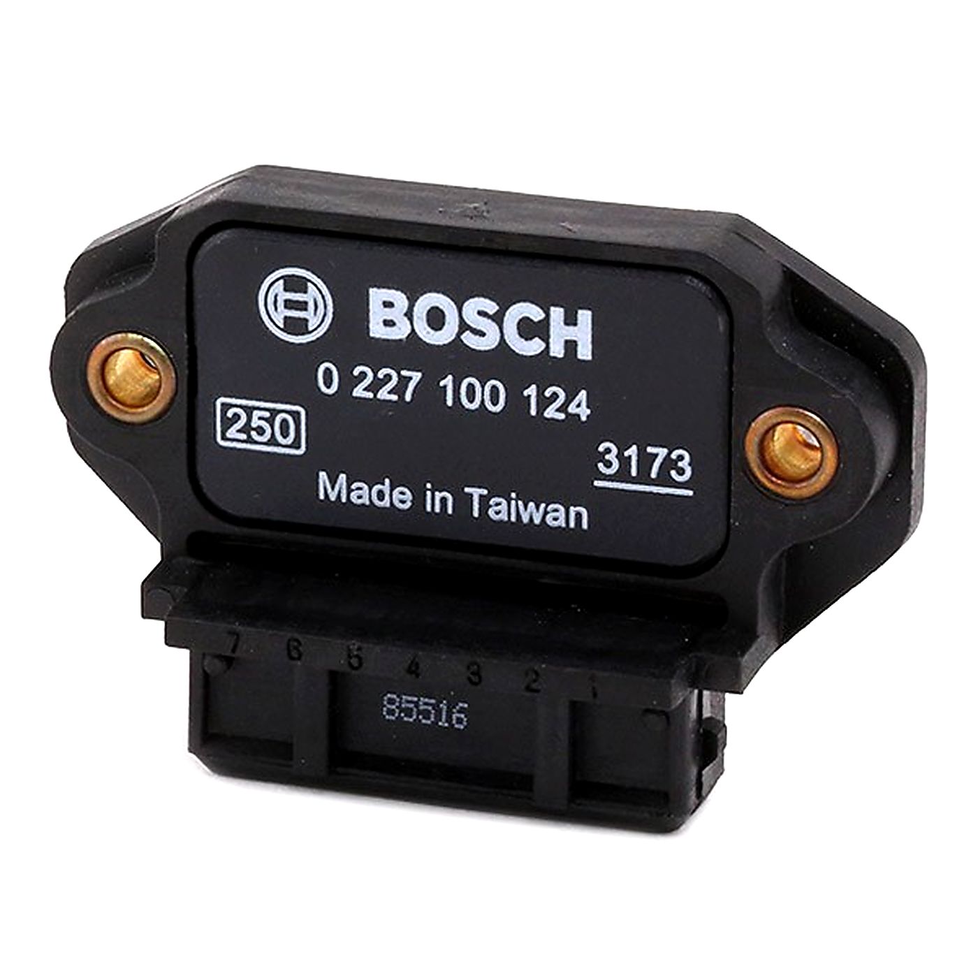 Tändmodul Volvo 240, 740, 760, 940, 960 – 6 stift Bosch Original — bild 2 av 3
