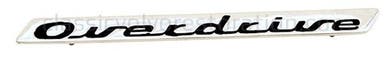 Emblem "Overdrive" till Volvo Amazon, 140, 164 bagage