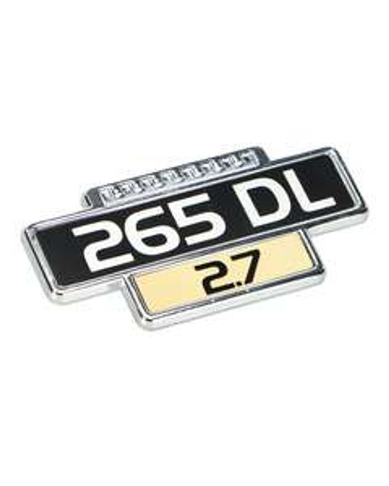 Emblem 245DL 2,1 till Volvo 245, 260, 245 1975-84