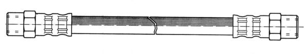 Bromsslang fram till Volvo 240, 245, 260, 262, 265, 740, 760, 780, 940, 960, S90, V90, V90 1979-99 — bild 2 av 2
