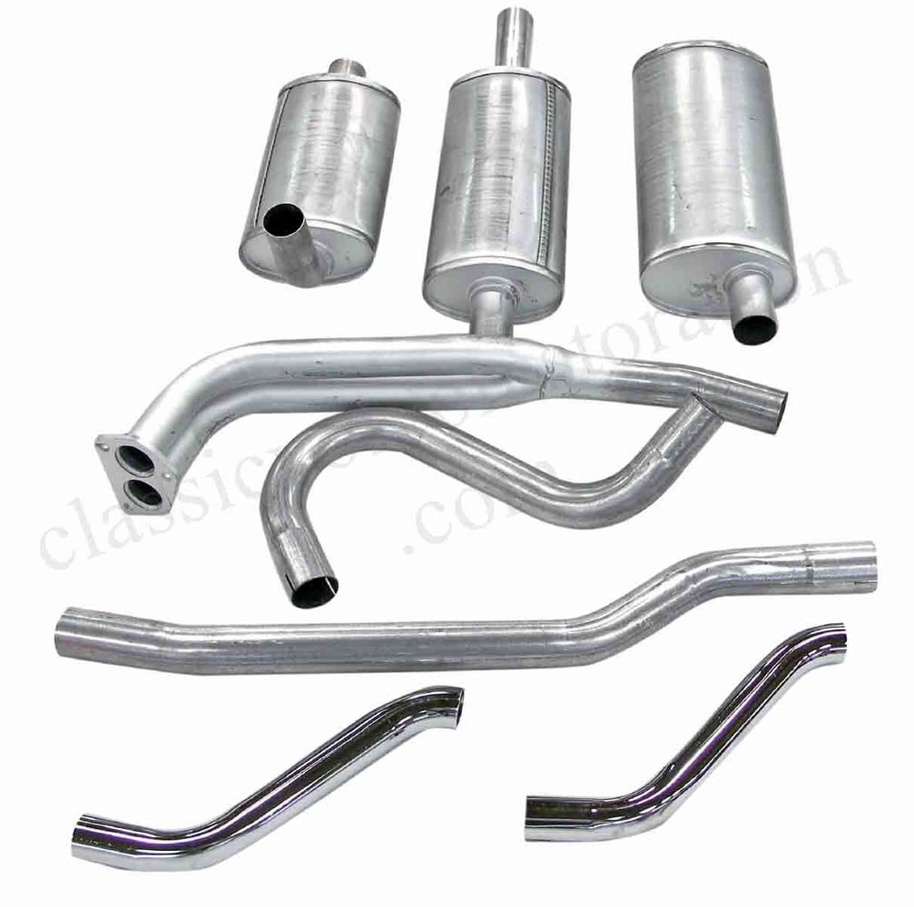 Avgassystem till Volvo 1800E, 1970-72