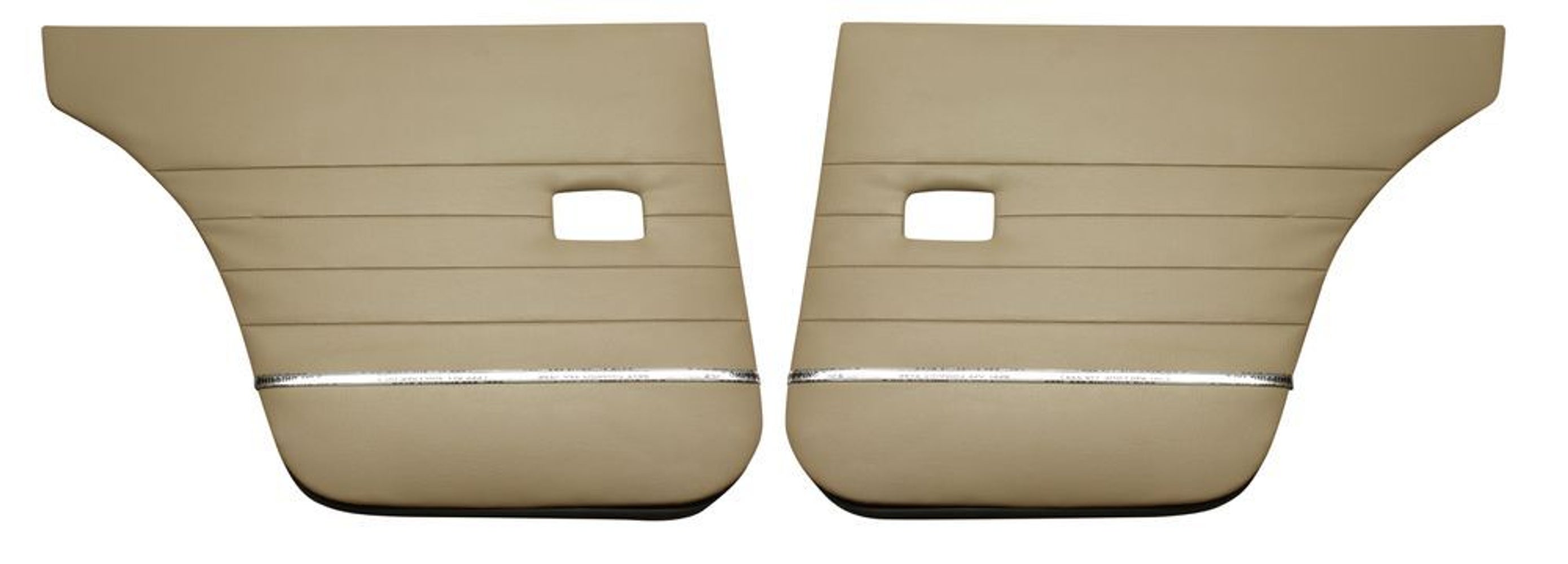 Dörrpaneler bak till Volvo Amazon 4d, Amazon Kombi, 1962-63, nougat
