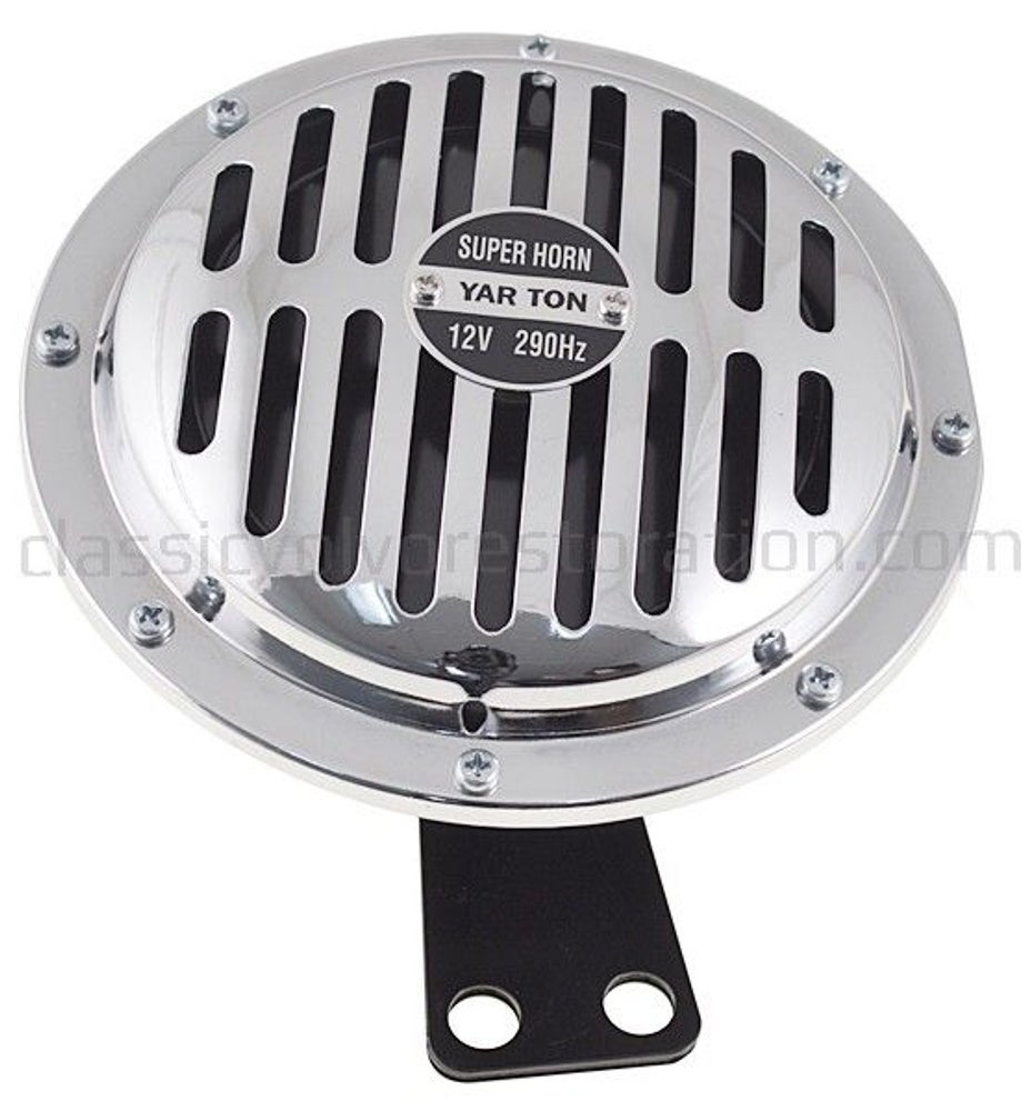 Signalhorn 12V 150 mm universal krom