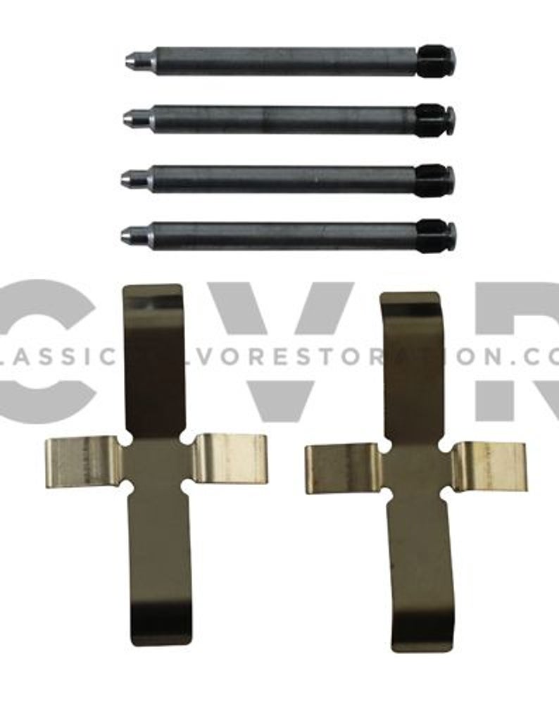 Monteringssats bromsbelägg fram till Volvo 140, 164, 240 1967-78 ATE non vent