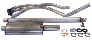 Avgassystem 2" rostfri till Volvo Amazon Kombi 1962-66