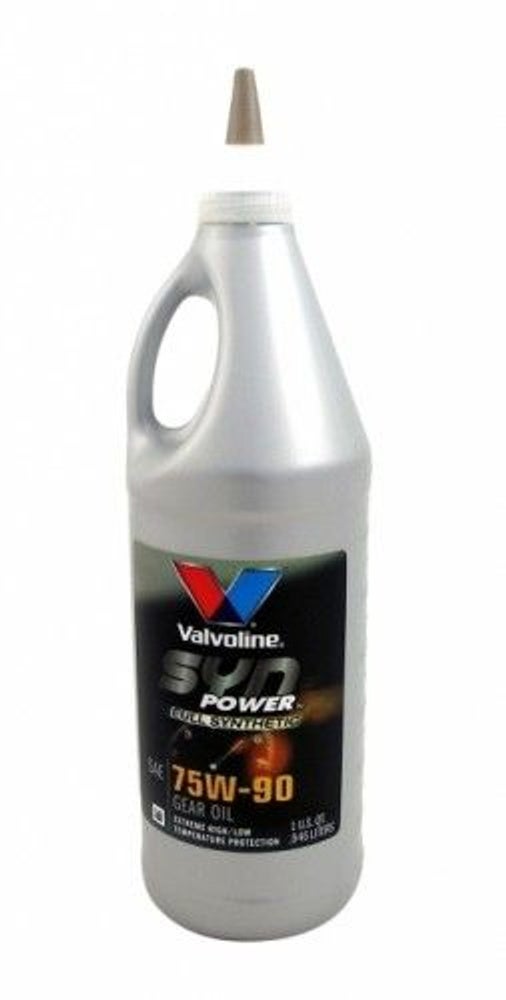 Olja SAE 75-90 Valvoline utväxling, syntetisk